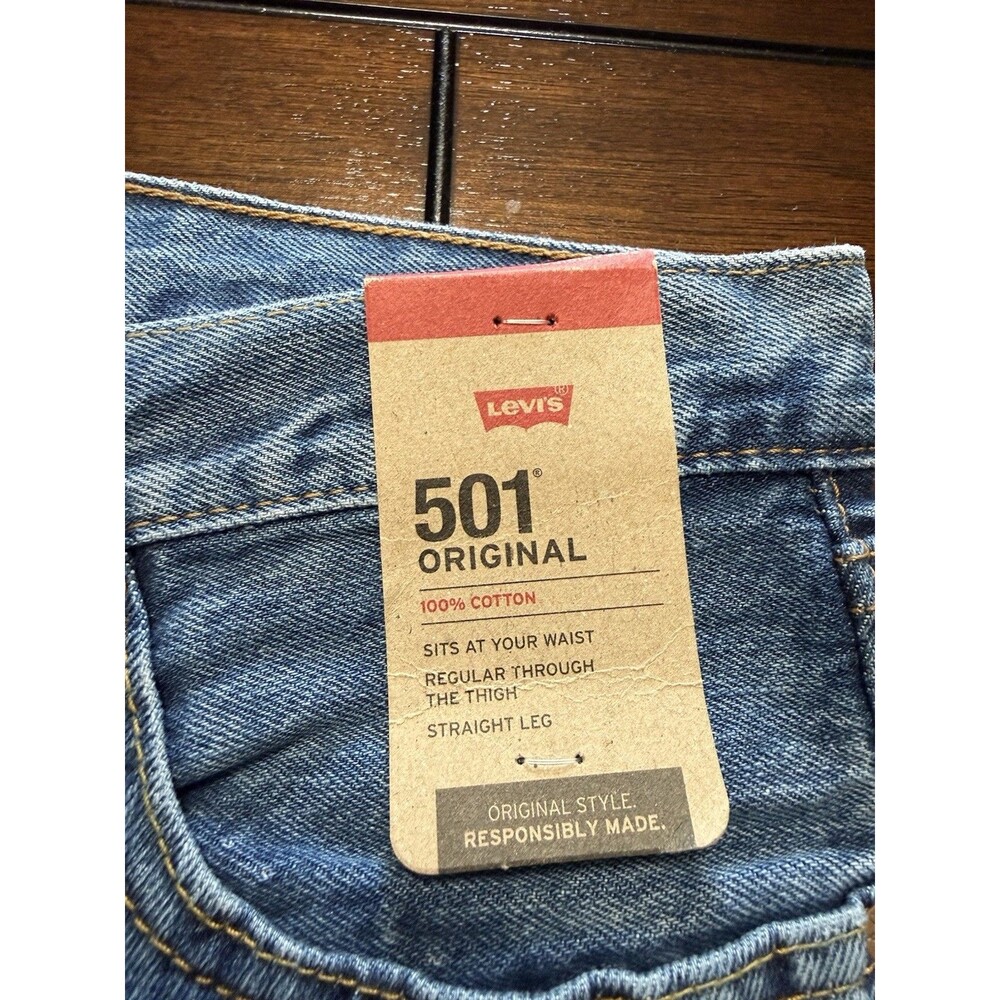 🔥Levis 501 Original Fit Jeans Mens 36x36 Straight Leg Button Fly NWT Brand NEW